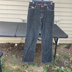 Blokecore gorpcore nostalgia earthy artisanal Johnny blaze men jeans 9/10